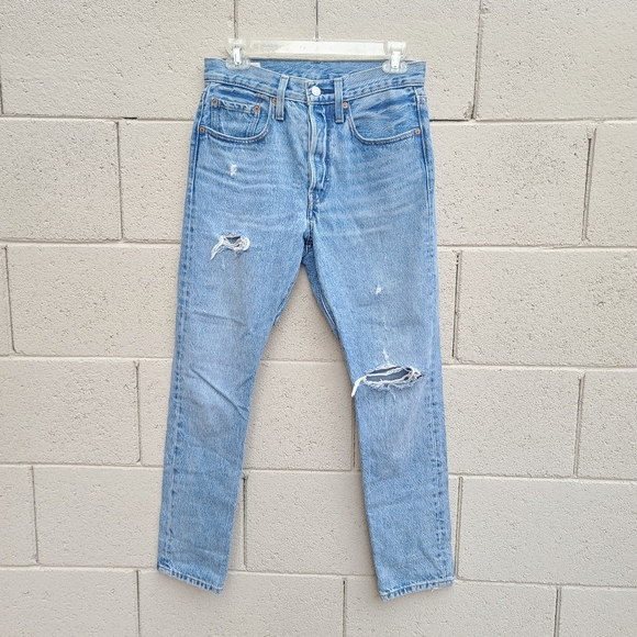 Levi's | 501 Skinny Jeans in Can't Touch This Size 26x28 - Picture 2 of 11